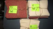 Wool Fabric, Milled Dyed, Rug Hooking,Applique Mixed bundles of wool