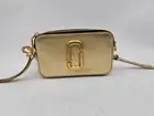 AUTHENTIC Marc Jacobs The Metallic Snapshot Crossbody 4.5"H x 7"W x 2.5"D
