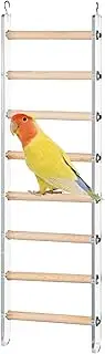Bird Cage Ladder | Inner Cage Climbing Toy,Birds Climb Ladder with 360° Rotatable Hook for Lovebirds, Parrot, Parakeet, Budgies, Cockatiel