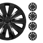 16" Wheel Covers Hubcaps 4Pcs for Chevrolet Black