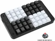 Single-Handed Mechanical Keyboard 48 Programmable Keys with Cherry MX Red Switch
