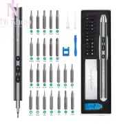 Mini Screwdriver Electric Rechargeable Portable Magnetic Repair Tool Kit Diys PC
