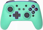 3rd Earth Switch Wireless Controller for Nintendo Switch, PC, and Mobile - Teal Removable Faceplate With Purple Base
