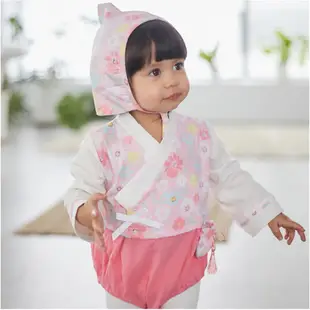 Augelute 日式造型服套裝 二件式日本和服 cosplay套裝 男寶寶女寶寶套裝 12002