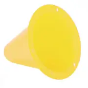 (Yellow)10pcs Soccer Training Cone Football Barriers Plastic Marker Holder FF