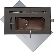 Colineo Synthetic Kolinsky Red Sable Luxury Travel Brush Gift Set - Limited Edit