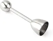 LERTREE Soft Hard Boiled Egg Topper Cutter Egg Cracker Stainless Steel Egg Topper Shell Remover Egg Topper Opener