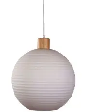 [Oriel Lighting] Twillo 30 Pendant Light in Opal Matt