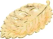 LIFKOME Nordic Style Leaf Snack Tray Elegant Food Plate for Fruits Nuts and Desserts Versatile Serving Dish for Home and Restaurant Use Stylish Decorative Storage Tray