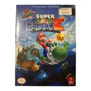Super Mario Galaxy 2 Premiere Strategy Guide Wii NEW Prima Games