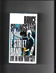 Bruce Springsteen-Live In New York City VHS 2X Video w/Pic Cover. Promo. Sealed
