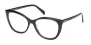 Emilio Pucci EP5249 001 Men's Glasses Black Size 55 - Private Health Rebate - Blue Light Block Available