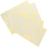 TINEASUR Mailbox Number Stickers 0-9 Reflective Address Sign Stickers Self-Adhesive for Mailbox House Numbers Wall Decor