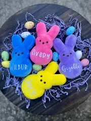 Personalized Easter Bunny Plush
