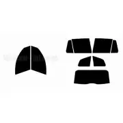 For BMW X3 (E83) 2004-10 Full Pre Cut Window Tint Kit Front & Rear Tinting Film