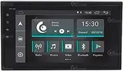 Universal Car Radio Slim 2DIN Android GPS Bluetooth WiFi Dab USB Full HD Touchscreen Display 6.2 Inch Easyconnect