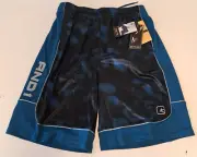 And1 Mens Shorts Basketball Gym Printed 11" Inseam S M L 2XL 3XL Lyons BLUE New