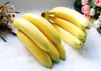 在飛比找Yahoo!奇摩拍賣優惠-櫥柜裝飾水果幼兒教具玩具攝影 高仿真假水果蔬菜模型 仿真香蕉