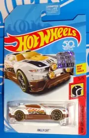 Hot Wheels 2018 Factory Set HW Daredevils w/ NO Number Rally Cat White