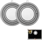 2PCS Induction Hob Protector, Induction Cooktop Mat, Silicone Induction
