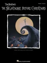 The Nightmare Before Christmas Piano Sheet Music Guitar Chords Danny Elfman Book