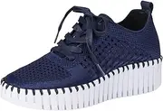 [Ilse Jacobsen] HORNBAEK Women's Tulip 4271 Lace Up Wedge