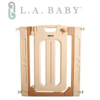 在飛比找森森購物網優惠-美國 L.A. Baby 雙向自動上鎖安全圍欄/門欄/柵欄(