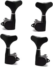 Mikinona 4-String Bass Guitar Tuning Pegs 2r2l Style Metal Material Gear Size 5.6 x 2.8 x 15cm