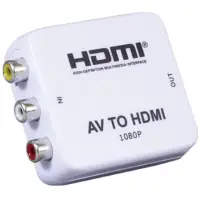 在飛比找momo購物網優惠-【伽利略】AV to HDMI(AV2HD)