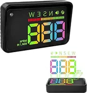 Heads up Display for Cars,HUD,Head up Display for Car,Car Speedometer Display,Automatic Brightness Adjustment,Speeding Alert,USB Cable Plug & Play