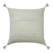 Accessorize Indra Grey 45x45cm Tassel Cushion