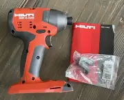 HILTI SID 4-A22 Impact Driver 22Volt 1/4 Hex Cordless Bare Tool (Only Body)