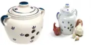 Norpro 250 5-Inch Ceramic Garlic Keeper