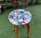 Mix Agate Side & End Table Agate Corner Table for Home Decor