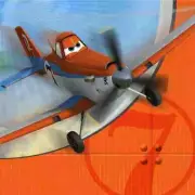RARE Disney Planes Movie Dusty Kids Birthday Party Paper Luncheon Napkins