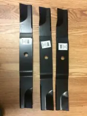 Set/3 aftermarket blades for Ariens IKON XD52 Zero-Turn mowers Replaces 04771200