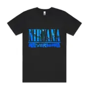NIRVANA V2 T-Shirt Band Family Tee Music Rock And Roll