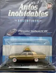Chrysler Valiant IV GT (1966) Diecast 1:43 Unforgettable Cars Argentina Sealed