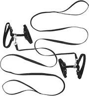VERDANVERSE 2pcs Adjustable Cat and Leash Lightweight Pet Traction Rope for Small Cats Includes Harnesses for Convenient Walking and Outdoor Activities