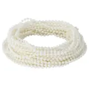 10m Long Bead String ABS Imitation Bead Decor String For Ornament Home Beige