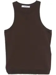 [Max Mara] Arnes tank top M Brown