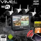 DIY Wireless Security Cameras IP House Farm Home Night Vision Remote Phone View