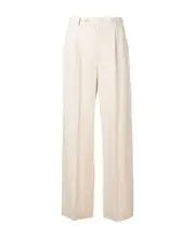 A.P.C. Wide Leg Tailored Trousers EU40 White