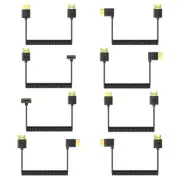 HDTV 2.0 Elastic Cable 4K60hz 1080P/240Hz Clear Display 3D Capable Gold Finish