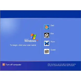 微軟 Microsoft Windows XP 家用中文版 WINXP 易飛電腦