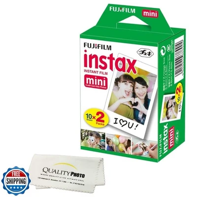 Fujifilm INSTAX Mini Instant Film (White) for Fujifilm Mini 8,9,11,12 Cameras