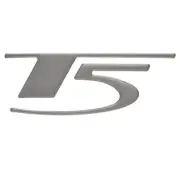 Ski Centurion Boat Brand Raised Decal | T5 Silver 6 3/4 x 2 1/2 Inch