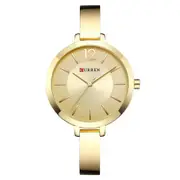 Stainless Steel Ultra Thin Quartz Romantic Watch for Women