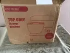 Cheftronic 4.5 Qt Tilt-Head Electric Stand Mixer 500W 6+ Speed, Red