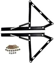 Storage Bed Lift Mechanism, Pack of 2 Hydraulic Rod for Bed, Pneumatic Gas Springs for Heavy Bed Boxes,Folding Lift Up Spring Hinges for Easy Bed Access(61cm/24in)